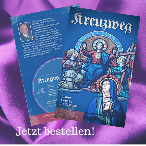 Büchlein mit CD Kreuzweg neu - Betrachtungen über das Leiden Unseres Herrn Jesus Christus